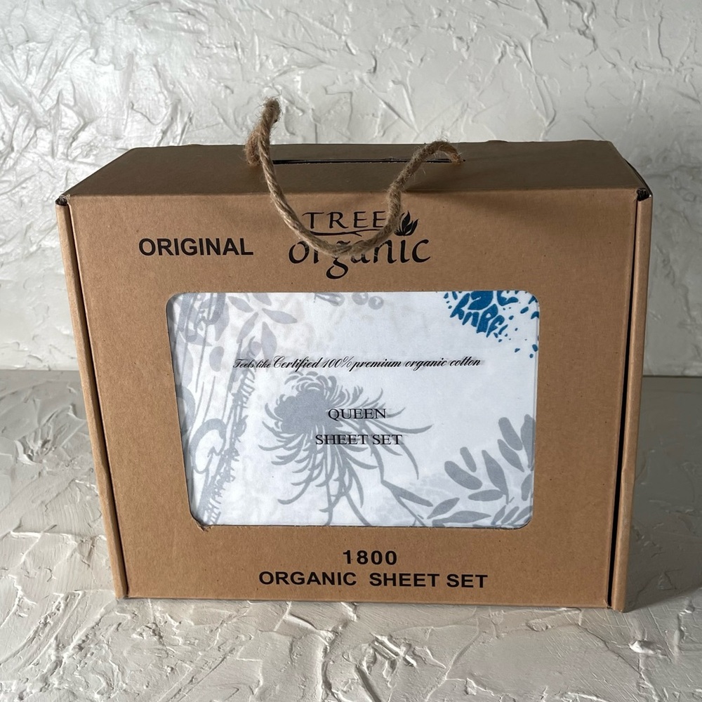 TREE Organic Queen 4-Piece Sheet Set